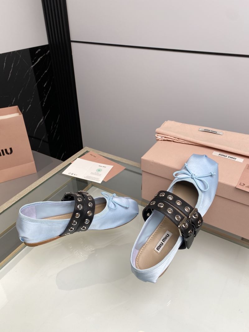 Miu Miu flat shoes